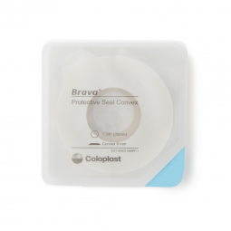 Brava Coloplast 12093-Ostomy Seal Brava Convex, Starter Hole 1-3/8 Inch (35mm), Ostomy Accessories (
