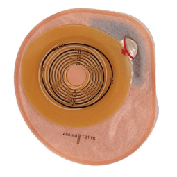 Assura Coloplast 12136-Assura One-Piece Closed End Transparent Colostomy Pouch, 7 Inch Length, 1-3/8