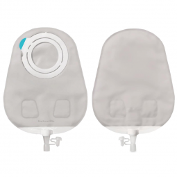 SenSura Mio Flex Coloplast 12298-SenSura Mio Flex Two-Piece Drainable Transparent Urostomy Pouch, 10