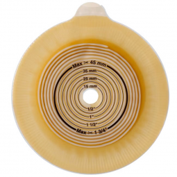 Assura Coloplast 12842-Assura Colostomy Barrier With 1 Inch Stoma Opening, Barriers (BX)