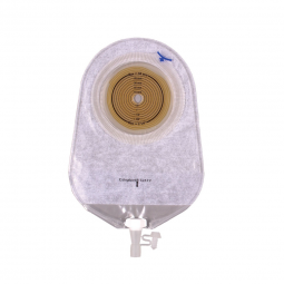 Assura Coloplast 12996-Assura One-Piece Drainable Transparent Urostomy Pouch, 10 Inch Length, 1 In