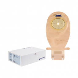 SenSura Xpro Coloplast 15981-SenSura Xpro One-Piece Drainable Transparent Ostomy Pouch, 3/8 to 3 in 