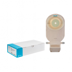 SenSura Mio Convex Coloplast 16716-SenSura Mio Convex One-Piece Drainable Transparent Filtered Ostom