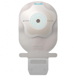 SenSura Mio Concave Coloplast 18343-SenSura Mio Concave One-Piece Drainable Ostomy Pouch, 1-3/4 in S