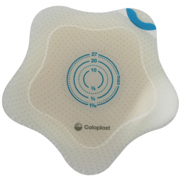 SenSura Mio Kids Coloplast 18735-SenSura Mio Kids Flex 2-Piece Barrier, 0-1-1/16 in Stoma, Barriers 