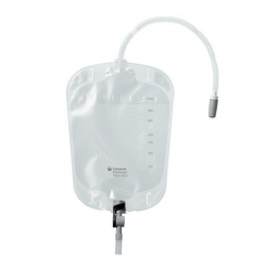 Conveen Security+ Coloplast 21027-Conveen Security+ Urinary Leg Bag, 1000 mL, Clamp, Bags & Meter Ba