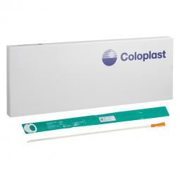 SpeediCath Coloplast 28496-Urethral Catheter SpeediCath Coude Tip Hydrophilic Coated Polyurethane 16