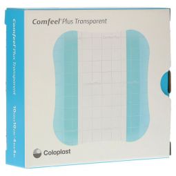 Comfeel Plus Transparent Thin Coloplast 33533-Comfeel Plus Transparent Hydrocolloid Dressing, 4 x 4 