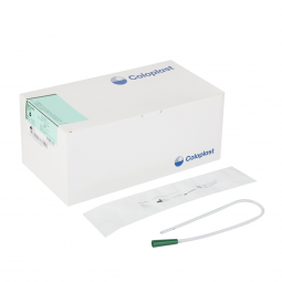 Self-Cath Coloplast 450-Self-Cath Unisex Urethral Catheter, 14 Fr, Straight Tip, Intermittent (BX)