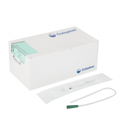 Self-Cath Coloplast 450-Self-Cath Unisex Urethral Catheter, 14 Fr, Straight Tip, Intermittent (BX)
