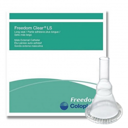 Freedom Clear LS Coloplast 5190-Coloplast Freedom Clear LS Male External Catheter, Small, Catheters 