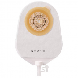 Coloplast 8009 Assura 1-Piece Drainable Urostomy Pouch, 8-1/2 in L, 1/2 to 1-1/2 in Stoma (BX/10)