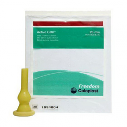 Active Cath Coloplast 8300-Coloplast Active Cath Male External Catheter, Medium, Catheters (CS)