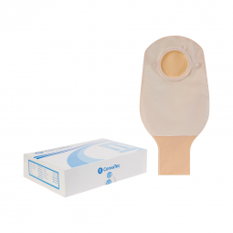Sur-Fit Natura ConvaTec 401503-Sur-Fit Natura Two-Piece Drainable Opaque Colostomy Pouch, 12 Inch Le
