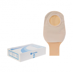 Sur-Fit Natura ConvaTec 401504-Sur-Fit Natura Two-Piece Drainable Opaque Colostomy Pouch, 12 Inch Le