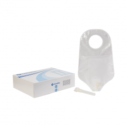 Sur-Fit Natura ConvaTec 401545-Sur-Fit Natura Two-Piece Urostomy Pouch, 2 Inch Flange, Drainable, 1