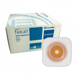 Sur-Fit Natura ConvaTec 401577-Sur-Fit Natura Colostomy Barrier With 1 7/8-2 Inch Stoma Opening, 2-