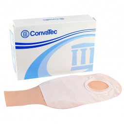 Sur-Fit Natura ConvaTec 401935-Sur-Fit Natura Drainable Opaque Colostomy Pouch, 12 Inch Length, 2 I