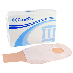 Sur-Fit Natura ConvaTec 401935-Sur-Fit Natura Drainable Opaque Colostomy Pouch, 12 in Length, 2-1/4 