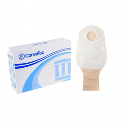 Sur-Fit Natura ConvaTec 401936-Sur-Fit Natura Drainable Opaque Colostomy Pouch, 12 Inch Length, 2 I