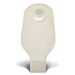 Sur-Fit Natura ConvaTec 411265-Sur-Fit Natura Two-Piece Drainable Transparent Ostomy Pouch, 12 in Le