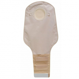 Sur-Fit Natura ConvaTec 411266-Sur-Fit Natura Two-Piece Drainable Transparent Colostomy Pouch, 12 In