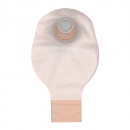Sur-Fit Natura ConvaTec 411291-Sur-Fit Natura Two-Piece Drainable Opaque Colostomy Pouch, 10 Inch Le