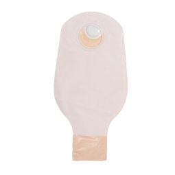 Sur-Fit Natura ConvaTec 411491-Sur-Fit Natura Two-Piece Drainable Opaque Filtered Colostomy Pouch, 1