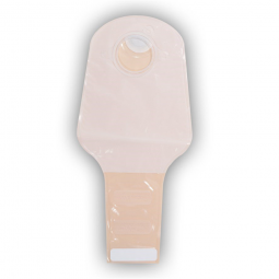 Sur-Fit Natura ConvaTec 411492-Sur-Fit Natura Two-Piece Drainable Opaque Filtered Colostomy Pouch, 1