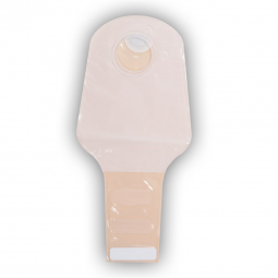 Sur-Fit Natura ConvaTec 411493-Sur-Fit Natura Two-Piece Drainable Opaque Filtered Colostomy Pouch, 1