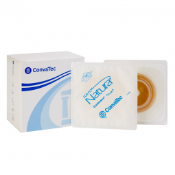 Sur-Fit Natura Durahesive ConvaTec 413161-Sur-Fit Natura Colostomy Barrier With 1-1 Inch Stoma Open