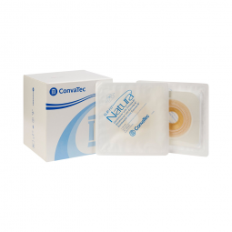 Sur-Fit Natura ConvaTec 413181-Sur-Fit Natura Colostomy Barrier With 1 in Stoma Opening, 2-Piece Ski