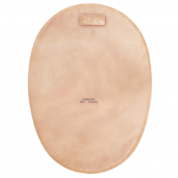 The Natura + ConvaTec 416406-The Natura + Two-Piece Closed End Beige Filtered Ostomy Pouch, 8 in Len