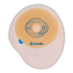 Esteem+ ConvaTec 416700-Esteem + One-Piece Closed End Transparent Filtered Ostomy Pouch, 8 Inch Leng