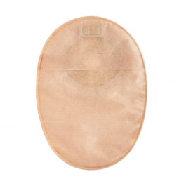 Esteem+ ConvaTec 416712-Esteem + One-Piece Closed End Transparent Filtered Ostomy Pouch, 8 Inch Leng