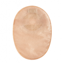 Esteem+ ConvaTec 416712-Esteem + One-Piece Closed End Transparent Filtered Ostomy Pouch, 8 in Length