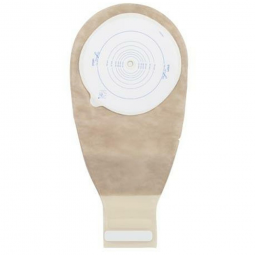 Esteem+ ConvaTec 416908-Esteem + One-Piece Drainable Transparent Ostomy Pouch, 14 in Length, 3/8 to 