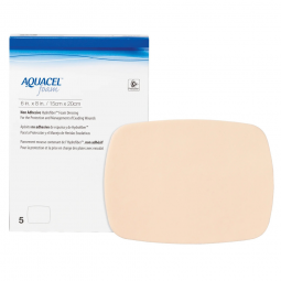 Aquacel ConvaTec 420637-Aquacel Nonadhesive without Border Foam Dressing, 6 x 8 Inch, Foams