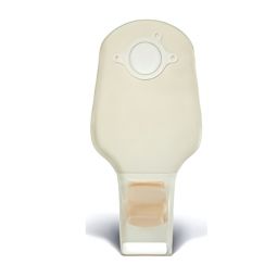 Sur-Fit Natura ConvaTec 420697-Sur-Fit Natura Two-Piece Drainable Filtered Ostomy Pouch, 14 in Lengt