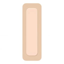 Aquacel ConvaTec 421155-Aquacel Silicone Adhesive with Border Silicone Foam Dressing, 4 x 12 Inch, F