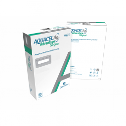 Aquacel Ag Advantage Surgical ConvaTec 422605-Silver Hydrofiber Dressing Aquacel Ag Advantage Surgic