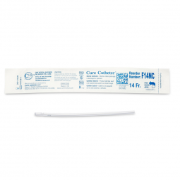 Cure Catheter ConvaTec F14NC-Cure Catheter Intermittent Catheter without Connector, Intermittent (CS