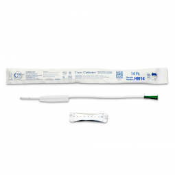 Cure Catheter ConvaTec HM14-Cure Catheter Hydrophilic Intermittent Catheter, Straight, Intermittent 