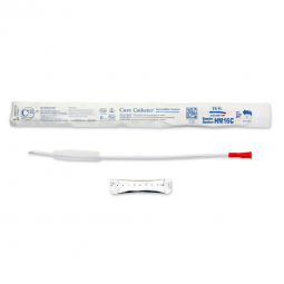 Hydrophilic Cure Catheter ConvaTec HM16C-Hydrophillic Cure Catheter for Men, 16 Fr., Coude, Intermit
