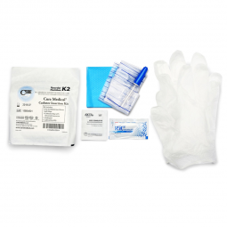 Cure MedicalCatheter Insertion Kit ConvaTec K2-90-Cure Catheter Insertion Tray With Collection Bag, 