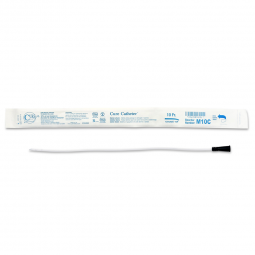 Cure Catheter ConvaTec M10C-Cure Catheter Urethral Catheter, 10 Fr., Male, Coude, Intermittent Cathe
