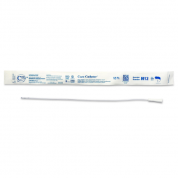 Cure Catheter ConvaTec M12-Cure Catheter Male Intermittent Catheter, 12 Fr., Straight, Intermittent 