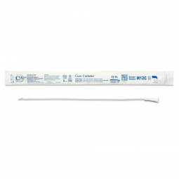 Cure Catheter ConvaTec M12C-Cure Catheter Urethral Catheter, 12 Fr., Male, Coude, Intermittent (BX)