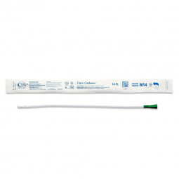 Cure Catheter ConvaTec M14-Cure Catheter Male Intermittent Catheter, 14 Fr., Straight, Intermittent 