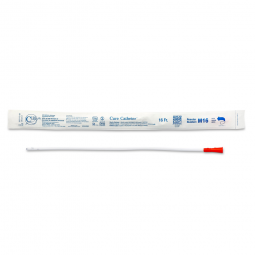 Cure Catheter ConvaTec M16-Cure Catheter Male Intermittent Catheter, 16 Fr, Straight, Intermittent (